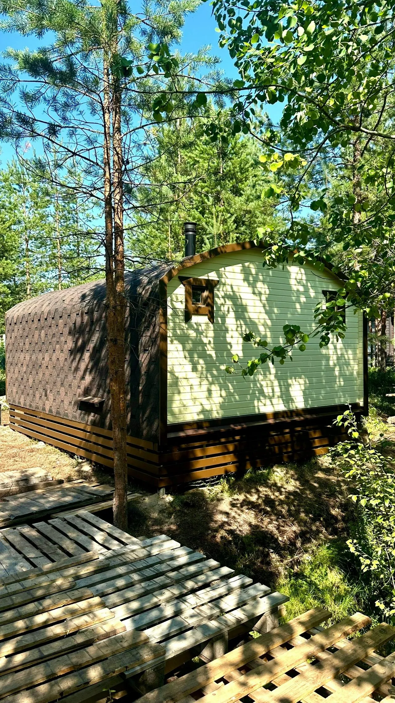 Баня «Наутилус» 6×4 м